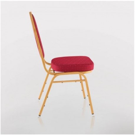Chaise luxe rouge